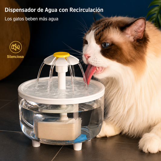 Fuente de Agua para Gatos y Perros