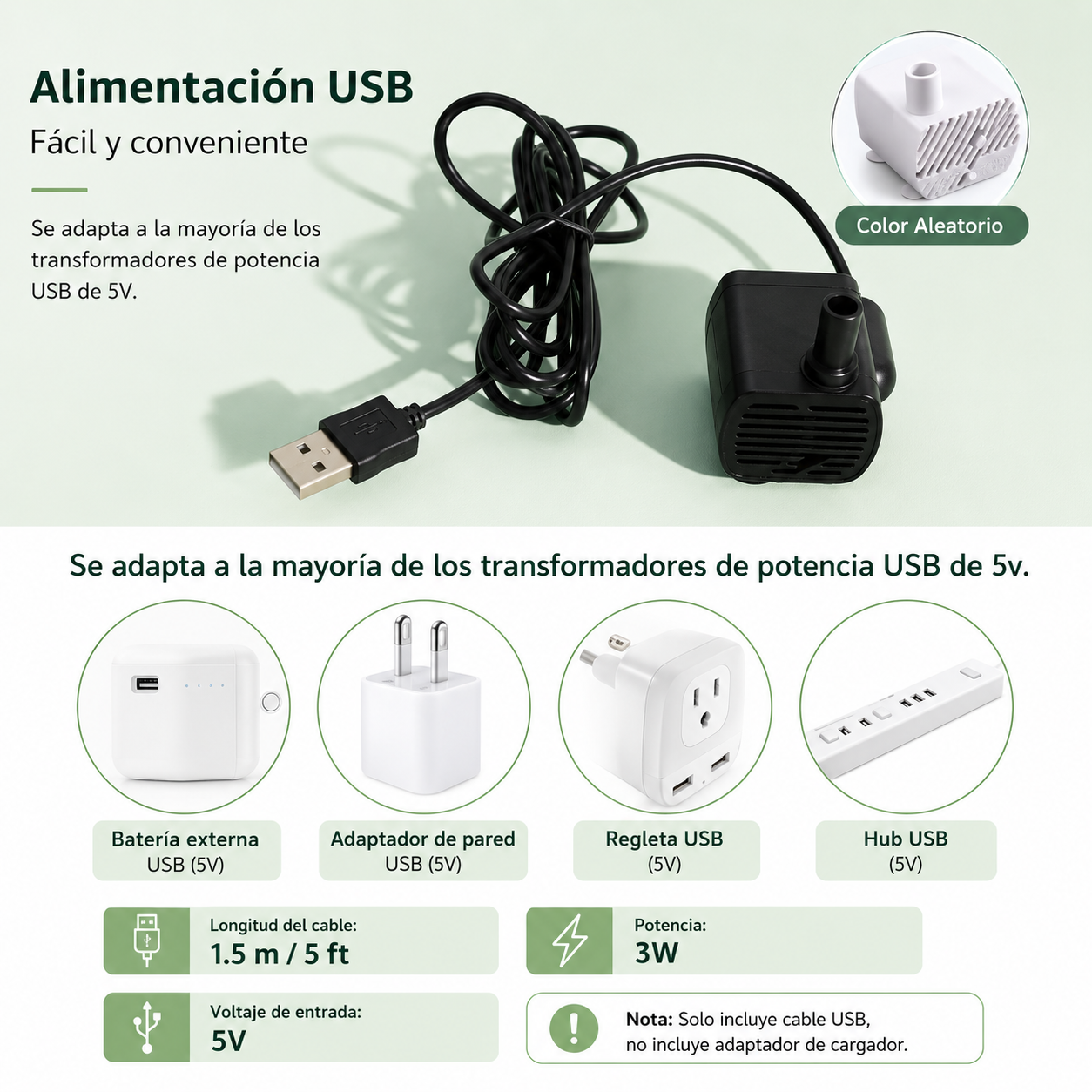 Fuente de Agua para Gatos y Perros